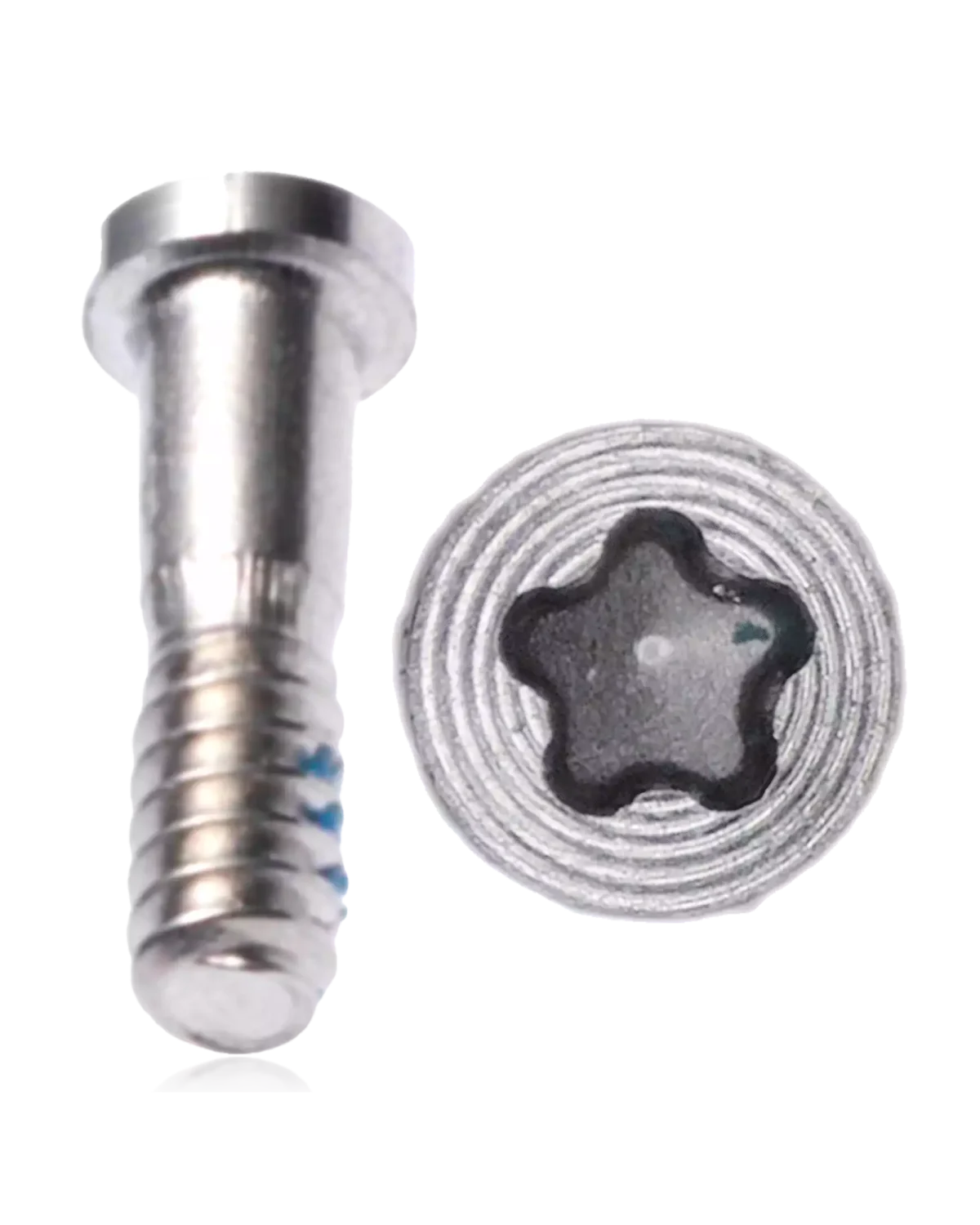 Bottom Screws Compatible For iPhone 5 (Silver) (100 Pack) - Image 2