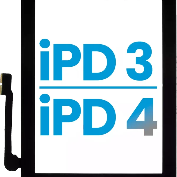 Digitizer Compatible For iPad 3 / iPad 4 (Aftermarket) (Black)